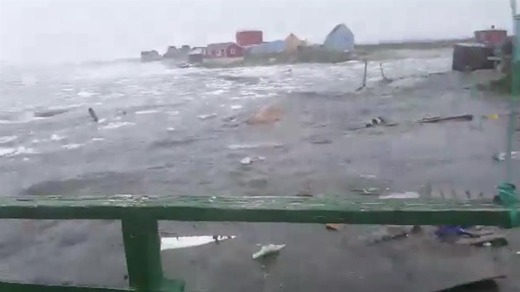 Dramatic Video Shows Deadly Tsunami Hitting Greenland