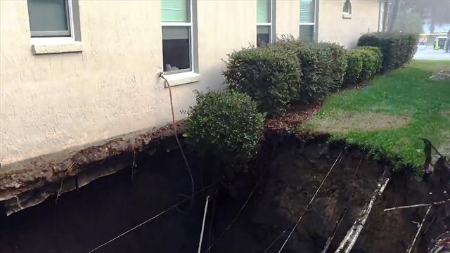Sinkholes Pop Up In Florida Retirement Community
