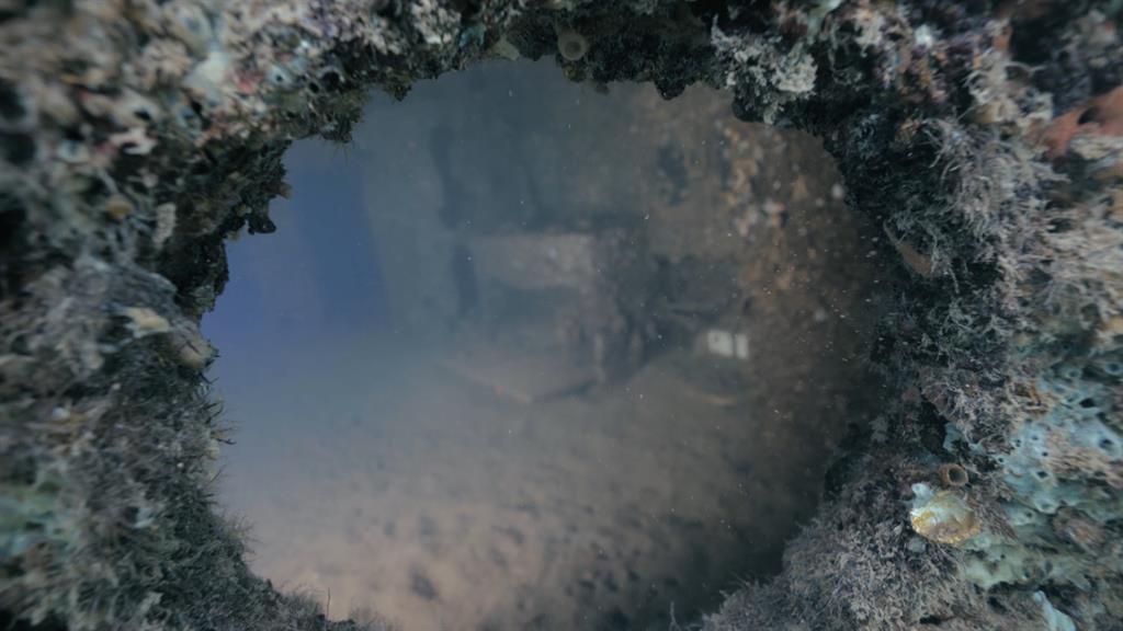 Deeper Look Inside Sunken Battleship Preserved Since Pearl