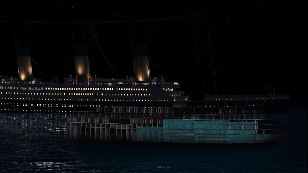 Titanic Sinking Cgi
